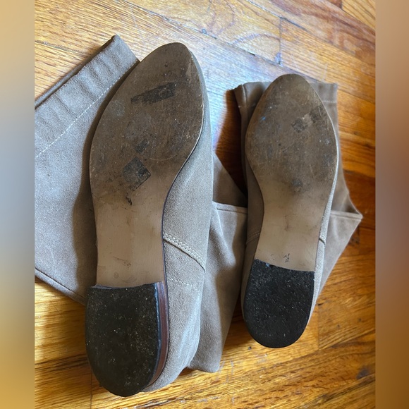 Vintage slouchy suede boots - Picture 7 of 10